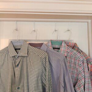 Lot of 4 Hammer Made Tailored Fit Shirts (size 15.5)